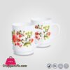 Luminarc 6Pcs Opal Stackable Lupine Mug 25Cl