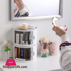 Makeup Organizer For Cosmetic Plastic Multi Functional Bathroom Tissue Box Office Household Punch Free Waterproof Storage Box|Storage Boxes &Amp; Bins