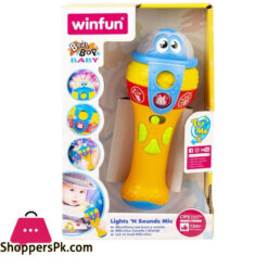 Microphone toy with lights and sounds Winfun - 1803