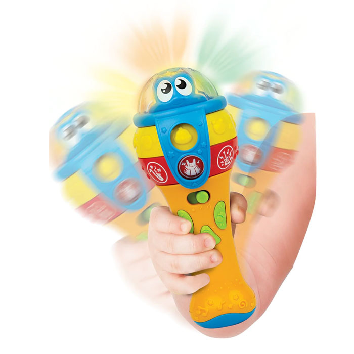 Microphone toy with lights and sounds Winfun - 1803