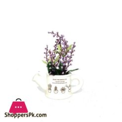 Mini Plant In White Pot