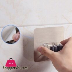 Wall Mounted Mop Organizer Holder - Brush Broom Hanger - Storage Rack Kitchen Clip - Seamless Mop Hook