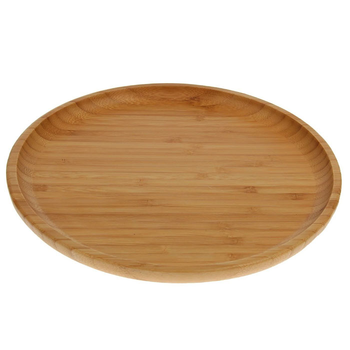 Natural Bamboo Plate 10