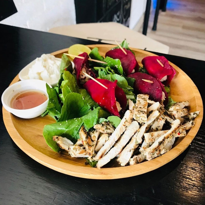 Natural Bamboo Plate 10