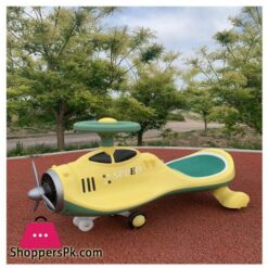New Aircraft Children 2 10 Years Old Swing Car Anti Rollover Sliding Universal Wheel Baby Yo Toy Twist Car|Kids' Swing Car