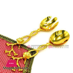 Orchid Plated Salad Curry Serving Spoon Set of 2-Piece CD5986
