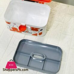 Portable Multi-Storage Medicine Box