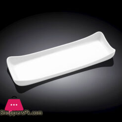 Wilmax Fine Porcelain Rectangular Dish 12 x 4.3 Inch WL‑991327-A