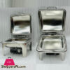 Square Self-Service Commercial Food Serving Chafer Stainless Steel Square Hydraulic Chafing Dish – Zz20