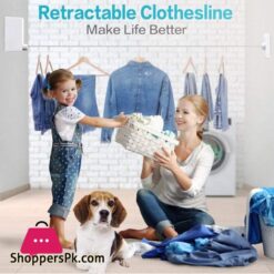 Retractable Clothesline Indoors, Retractable Clothes Line, Indoor Clothesline, Clothes Line Retracting Indoor, Retractable Laundry Line, Laundry Drying Line, Washing Line, Outdoor, Heavy Duty, Shower