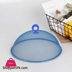 Kay 2Pcs Round Metal Mesh Food Cover, 13.78 Inch Mesh Screen Food Cover Tents Umbrella, Reusable Food Cover Net Keep Out Flies, Bugs, Mosquitoes