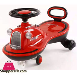 School Bus Twisting Car Swing Car Mute Wheel with Light & Music