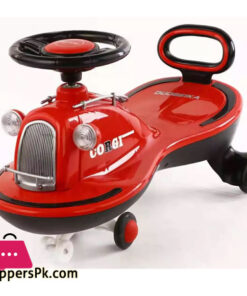 School Bus Twisting Car Swing Car Mute Wheel with Light & Music