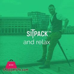 Sitpack 2.0 – The World’s Most Compact Foldable Seat – Portable And Adjustable Sit/Stand Stool For Travel And Outdoor Activities