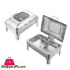 Rectangular Self-Service Commercial Food Serving Chafer Stainless Steel Twin Hydraulic Chafing Dish – ZZ19