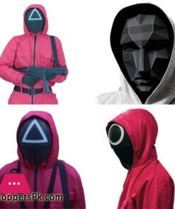 Squid Game Mask Coser Cosplay Triangle Square Circle Plastic Full Face Masks Korean Tv Halloween Party Props 1-Pcs 13 Squid Game Mask Coser Cosplay Triangle Square Circle Plastic Full Face Masks Korean Tv Halloween Party Props Fast Shipping|