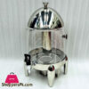 Stainless Steel Clear Beverage Dispenser Durable And Long-Lasting Chafer Urn With Chrome Accents - 12-Liter Capacity