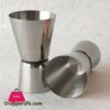 Stainless Steel Double Jigger Shot Glass Cocktail Bartender Mixer Measuring Cup|Bar Measures
