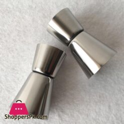 Stainless Steel Double Jigger Shot Glass Cocktail Bartender Mixer Measuring Cup|Bar Measures