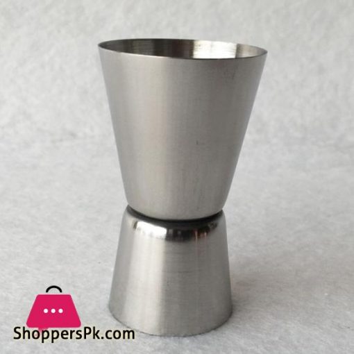 Stainless Steel Double Jigger Shot Glass Cocktail Bartender Mixer Measuring Cup|Bar Measures