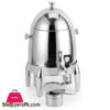 Stainless Steel Beverage Dispenser Durable And Long-Lasting Chafer Urn With Chrome Accents - 12-Liter Capacity - Gzd04 2 Stainless Steel Beverage Dispenser Durable And Long-Lasting Chafer Urn With Chrome Accents - 12-Liter Capacity - Gzd04