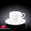 Wilmax Fine Porcelain Tea Cup & Saucer 220ML - WL‑993009-AB