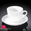 Wilmax Fine Porcelain Tea Cup &Amp; Saucer 300Ml - Wl‑993176-Ab