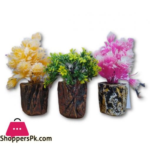 The Florist Artificial Plant with Small Pots - 3 Pieces Set - FL8 - 2