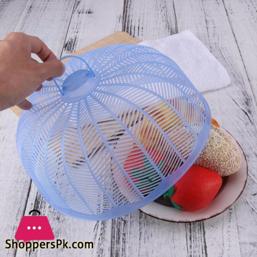 Umbrella Shape Food Cover Plastic Table Cover Picnic Barbecue Party Food Covers Kitchen Fly Anti-in