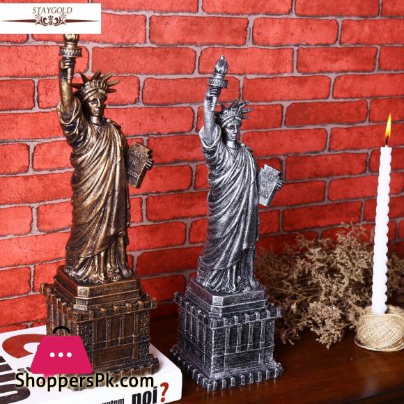 Us Statue Of Liberty Vintage Home Decor Resin Crafts Home Decoration Accessories Shabby Chic Building Models 9.5*7.5*35 Cm|Statue Of Liberty