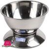 Wwl Digital Kitchen Scale, High Accuracy 11Lb/5Kg Food Scale With Removable Bowl Room Temperature, Alarm Timer Stainless Steel Libra Kitchen Scales (Load Bearing : 5Kg)