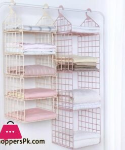 Shushi Hotsale Space Saving Underwear Wardrobe Closet Storage Rack Layers Clothes Hanging Organizers Home Organization Accessory|Hangers &Amp; Racks