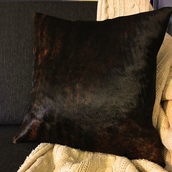 Western Natural Cowhide Home Decoration Pillow