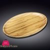 Wilmax 12×8-Inch Oval Bamboo Food Serving Platter WL-771067-A