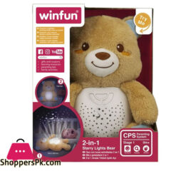 2 in 1 Starry Lights Bear Winfun 0825