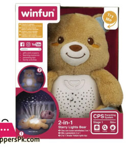 2 in 1 Starry Lights Bear Winfun 0825