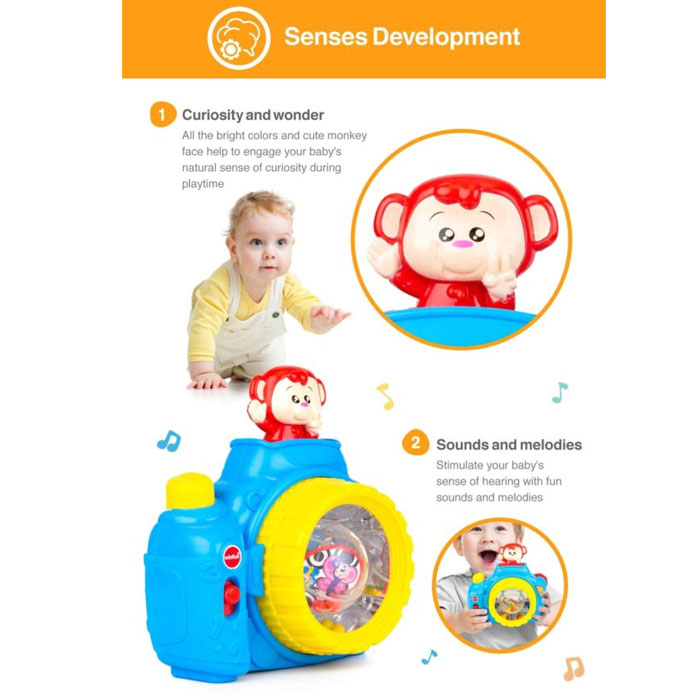 Winfun Pop-Up Monkey Camera – 0766