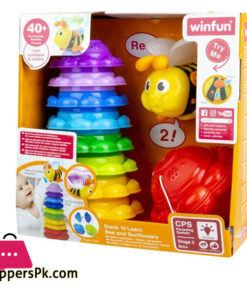 Winfun Stack ‘N Learn Bee and Sunflowers – 0650