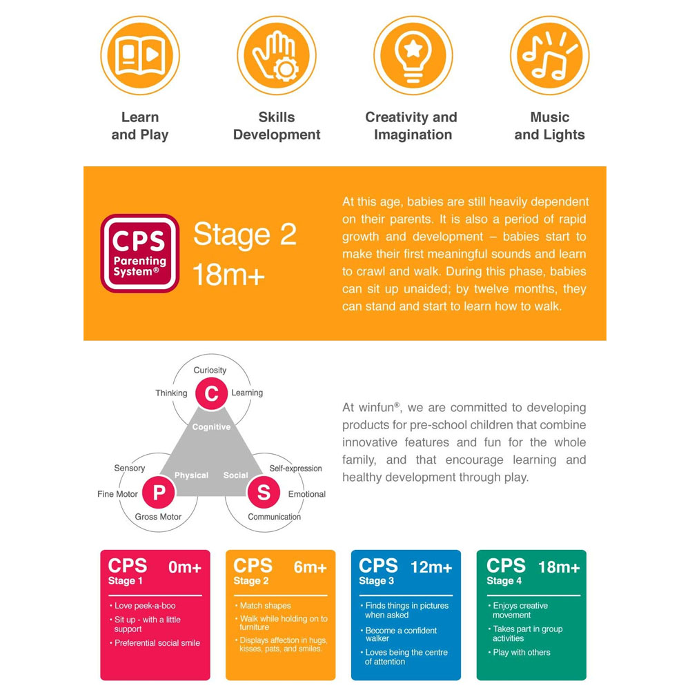 Winfun Stack ‘N Learn Bee And Sunflowers – 0650
