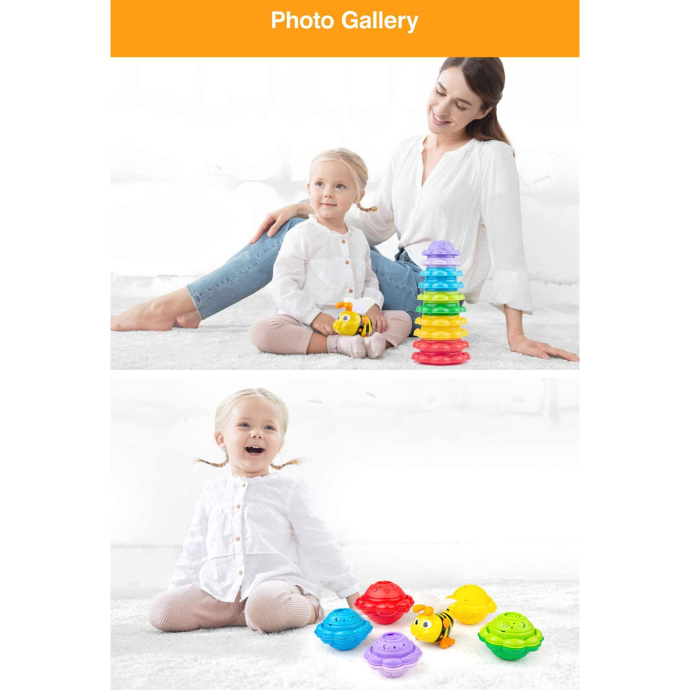 Winfun Stack ‘N Learn Bee And Sunflowers – 0650