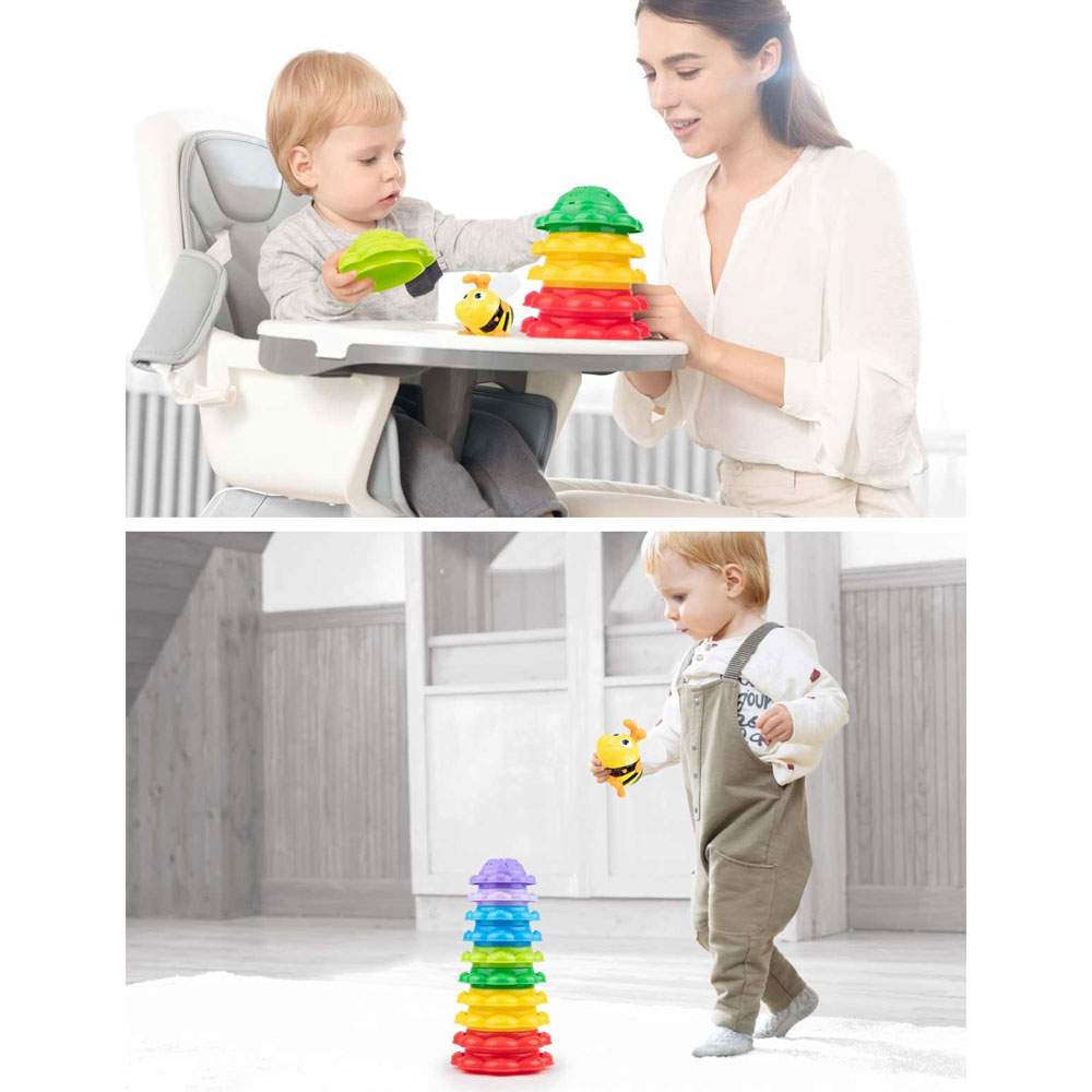 Winfun Stack ‘N Learn Bee And Sunflowers – 0650