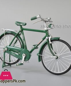 110 Scale Diecast Metal Model Retro Bicycle Toys Vintage Urban City Bike Mens Miniature Replica CollectibleDiecasts Toy Vehicles