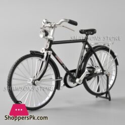 110 Scale Diecast Metal Model Retro Bicycle Toys Vintage Urban City Bike Mens Miniature Replica Collectiblediecasts Toy Vehicles