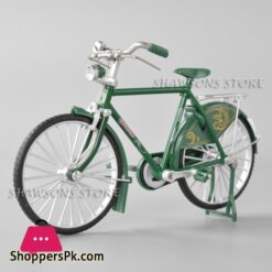 110 Scale Diecast Metal Model Retro Bicycle Toys Vintage Urban City Bike Mens Miniature Replica Collectiblediecasts Toy Vehicles