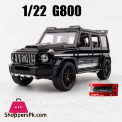 122 New G800 Suv Alloy Car Model Diecast Simulation Metal Toy Off Road Vehicles Sound Light Childrens Gifts Collection