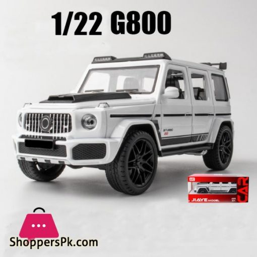 122 New G800 SUV Alloy Car Model Diecast Simulation Metal Toy Off road Vehicles Sound Light Childrens Gifts Collection