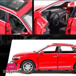 132 Audi Q8 Car Model Alloy Car Die Cast Toy Car Model Pull Back Childrens Toy Collectibles Free Shipping