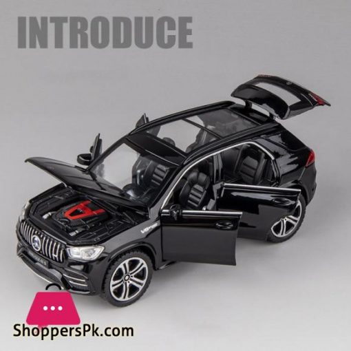 132 Benzs GLE63 S AMG SUV Car Model Alloy Car Die Cast Toy Car Model Sound and Light Childrens Toy Collectibles Birthday giftDiecasts Toy Vehicles