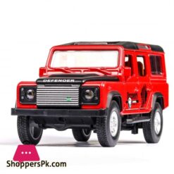 132 Diecast Alloy Car Toy Suv Lands Rovers Defender Classic Metal Toy Vehicle Model Children Gift Music Light Pull Back Cardiecasts Toy Vehicles