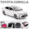 132 Scale Diecast Metal Toy Car Model Toyota Corolla Hybrid Pull Back Sound Light Educational Collection Gift 6 Doors OpenableDiecasts Toy Vehicles